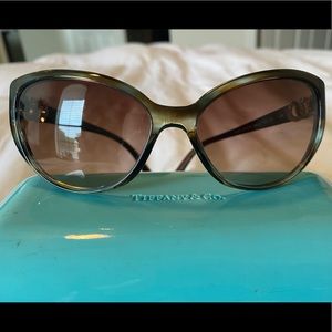 Tiffany & co. Tortoise shell sunglasses